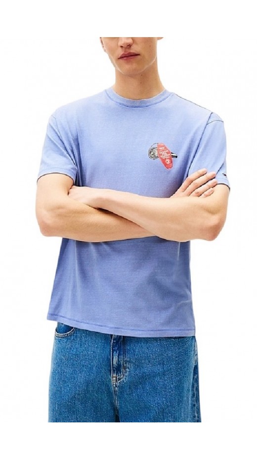 TOMMY JEANS RLX OUTDOOR T-SHIRT ΜΠΛΟΥΖΑ ΑΝΔΡΙΚΗ BLUE