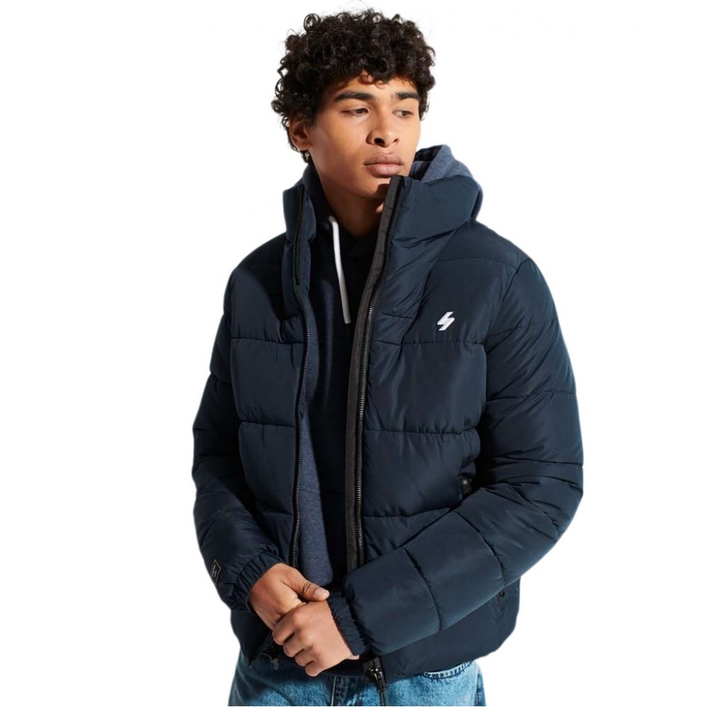 ΜΠΟΥΦΑΝ PUFFER ΑΝΔΡΙΚΟ SUPERDRY NAVY ΜΠΟΥΦΑΝ PUFFER ΑΝΔΡΙΚΟ SUPERDRY NAVY