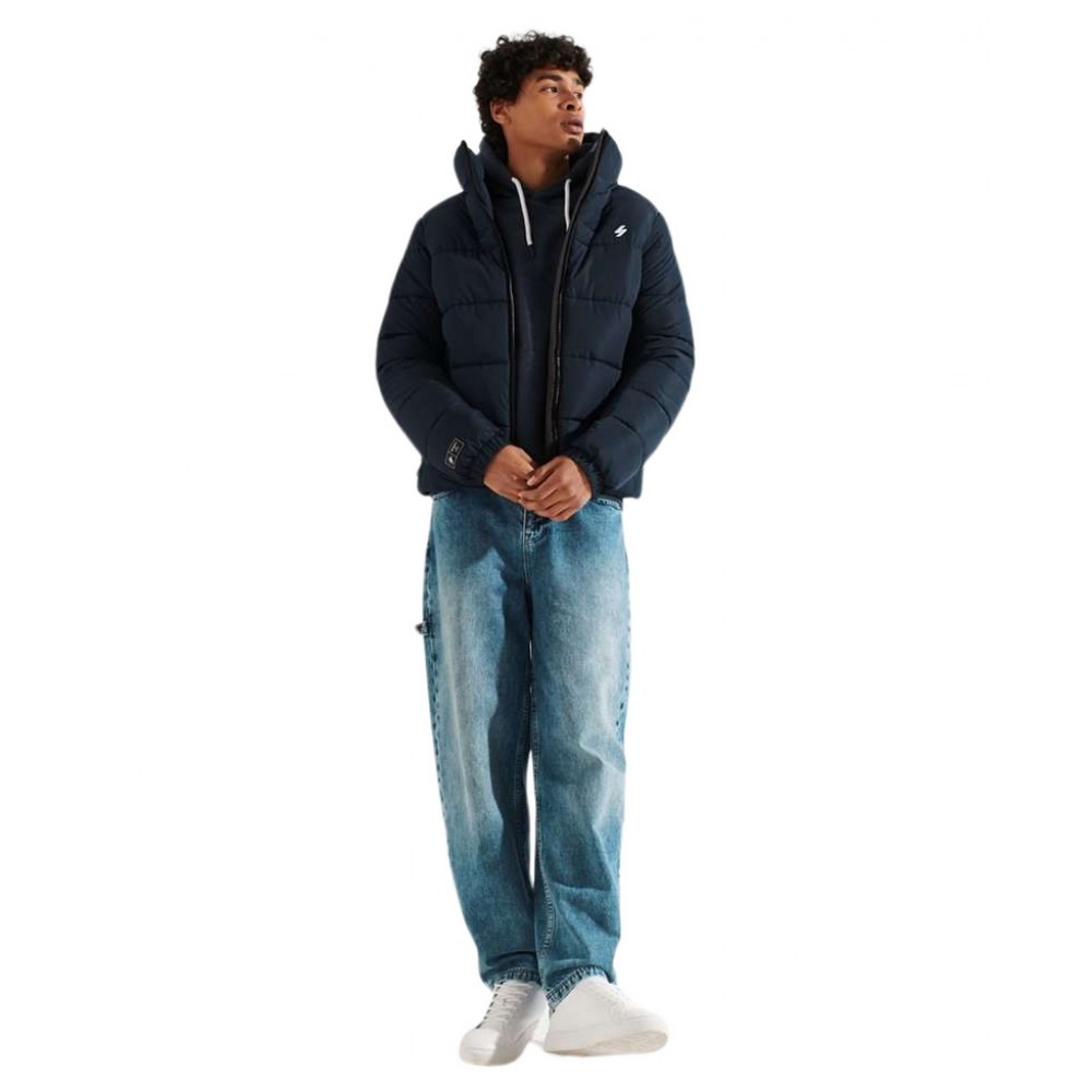 ΜΠΟΥΦΑΝ PUFFER ΑΝΔΡΙΚΟ SUPERDRY NAVY ΜΠΟΥΦΑΝ PUFFER ΑΝΔΡΙΚΟ SUPERDRY NAVY
