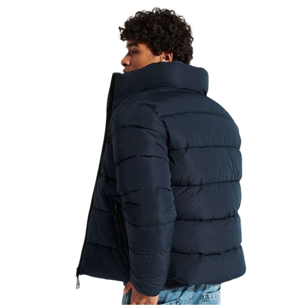 ΜΠΟΥΦΑΝ PUFFER ΑΝΔΡΙΚΟ SUPERDRY NAVY ΜΠΟΥΦΑΝ PUFFER ΑΝΔΡΙΚΟ SUPERDRY NAVY