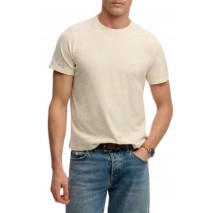 SUPERDRY D1 OVIN CLASSIC ESSENTIAL T-SHIRT ΜΠΛΟΥΖΑ ΑΝΔΡΙΚΗ BEIGE