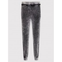 CALVIN KLEIN JEANS WASH VELVET PANT ΠΑΝΤΕΛΟΝΙ ΦΟΡΜΑΣ ΓΥΝΑΙΚΕΙΟ DARK GREY