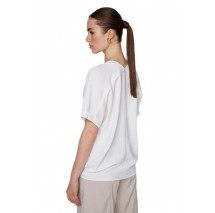 ALE ΜΠΛΟΥΖΑ ΜΕ V-NECK ΓΥΝΑΙΚΕΙΑ WHITE