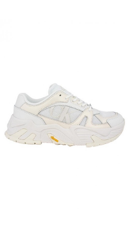 CALVIN KLEIN CHUNKY RUNNER VIBRAM LTH MIX WN ΠΑΠΟΥΤΣΙ ΓΥΝΑΙΚΕΙΟ WHITE