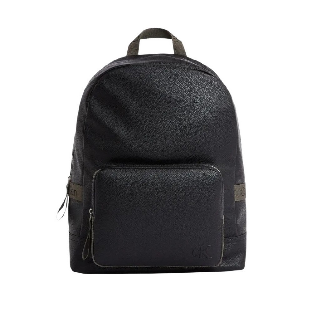 CALVIN KLEIN YNG INTERESTING PU ROUND BP 43 ΤΣΑΝΤΑ ΑΝΔΡΙΚΗ BLACK