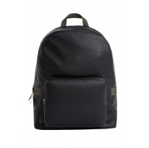 CALVIN KLEIN YNG INTERESTING PU ROUND BP 43 ΤΣΑΝΤΑ ΑΝΔΡΙΚΗ BLACK