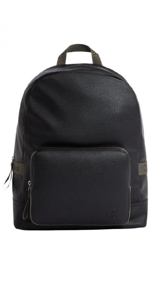 CALVIN KLEIN YNG INTERESTING PU ROUND BP 43 ΤΣΑΝΤΑ ΑΝΔΡΙΚΗ BLACK