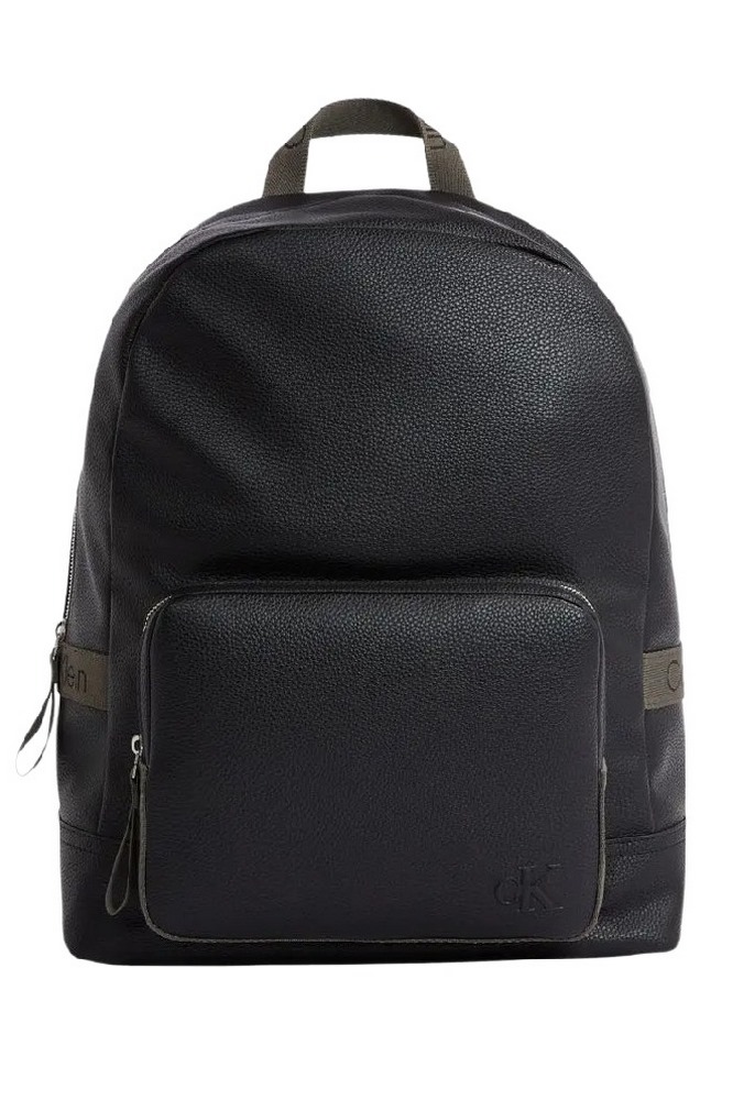 CALVIN KLEIN YNG INTERESTING PU ROUND BP 43 ΤΣΑΝΤΑ ΑΝΔΡΙΚΗ BLACK