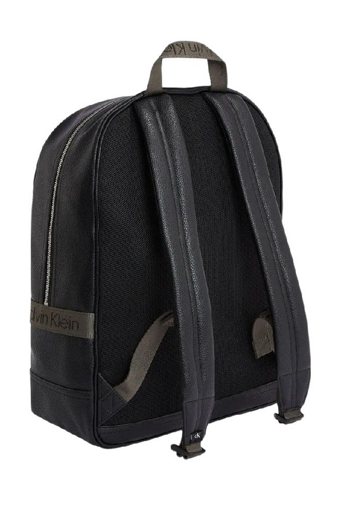CALVIN KLEIN YNG INTERESTING PU ROUND BP 43 ΤΣΑΝΤΑ ΑΝΔΡΙΚΗ BLACK