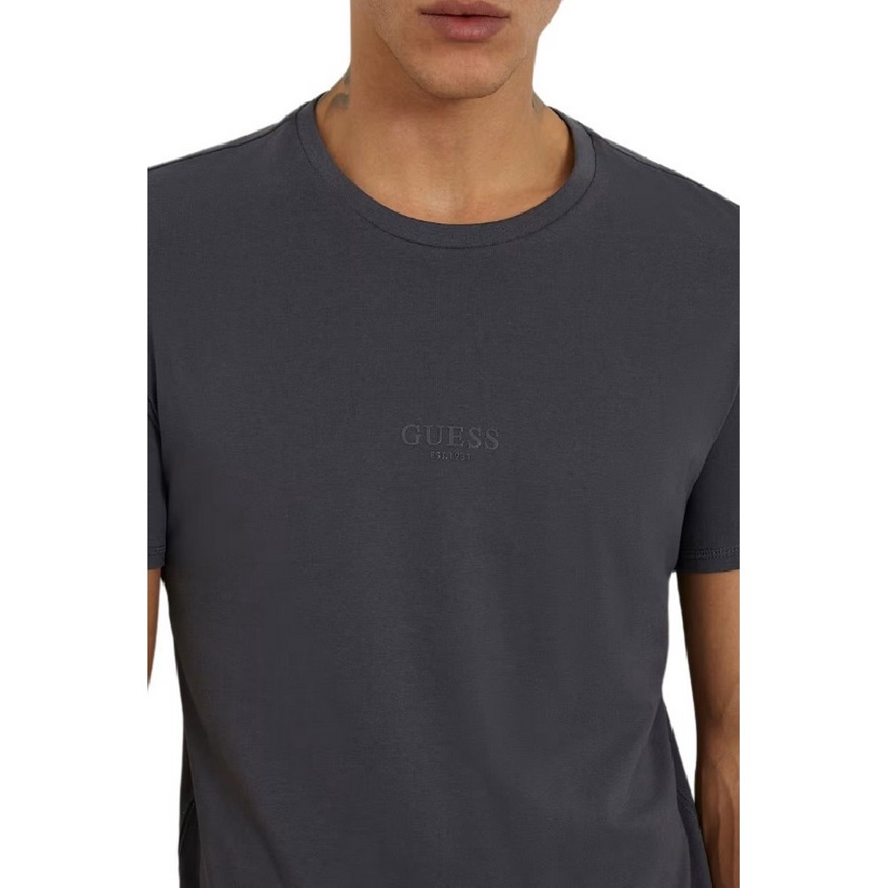 GUESS AIDY T-SHIRT ΜΠΛΟΥΖΑ ΑΝΔΡΙΚΗ GREY