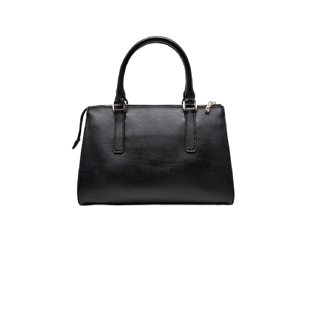 GUESS GREYSON II SMALL SATCHEL ΤΣΑΝΤΑ ΓΥΝΑΙΚΕΙΑ BLACK