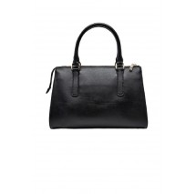 GUESS GREYSON II SMALL SATCHEL ΤΣΑΝΤΑ ΓΥΝΑΙΚΕΙΑ BLACK