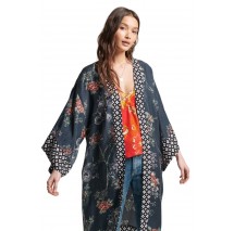 ΦΟΡΕΜΑ VINTAGE MAXI WRAP KIMONO ΓΥΝΑΙΚΕΙΟ SUPERDRY NAVY
