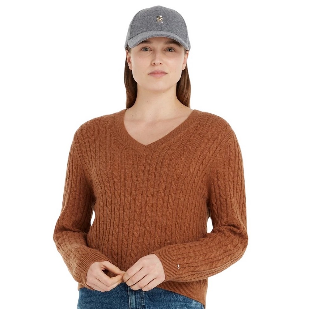 TOMMY HILFIGER TH EVENING CAP ΚΑΠΕΛΟ ΓΥΝΑΙΚΕΙΟ GREY
