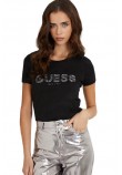 GUESS BOLD LOGO T-SHIRT ΜΠΛΟΥΖΑ ΓΥΝΑΙΚΕΙΑ BLACK