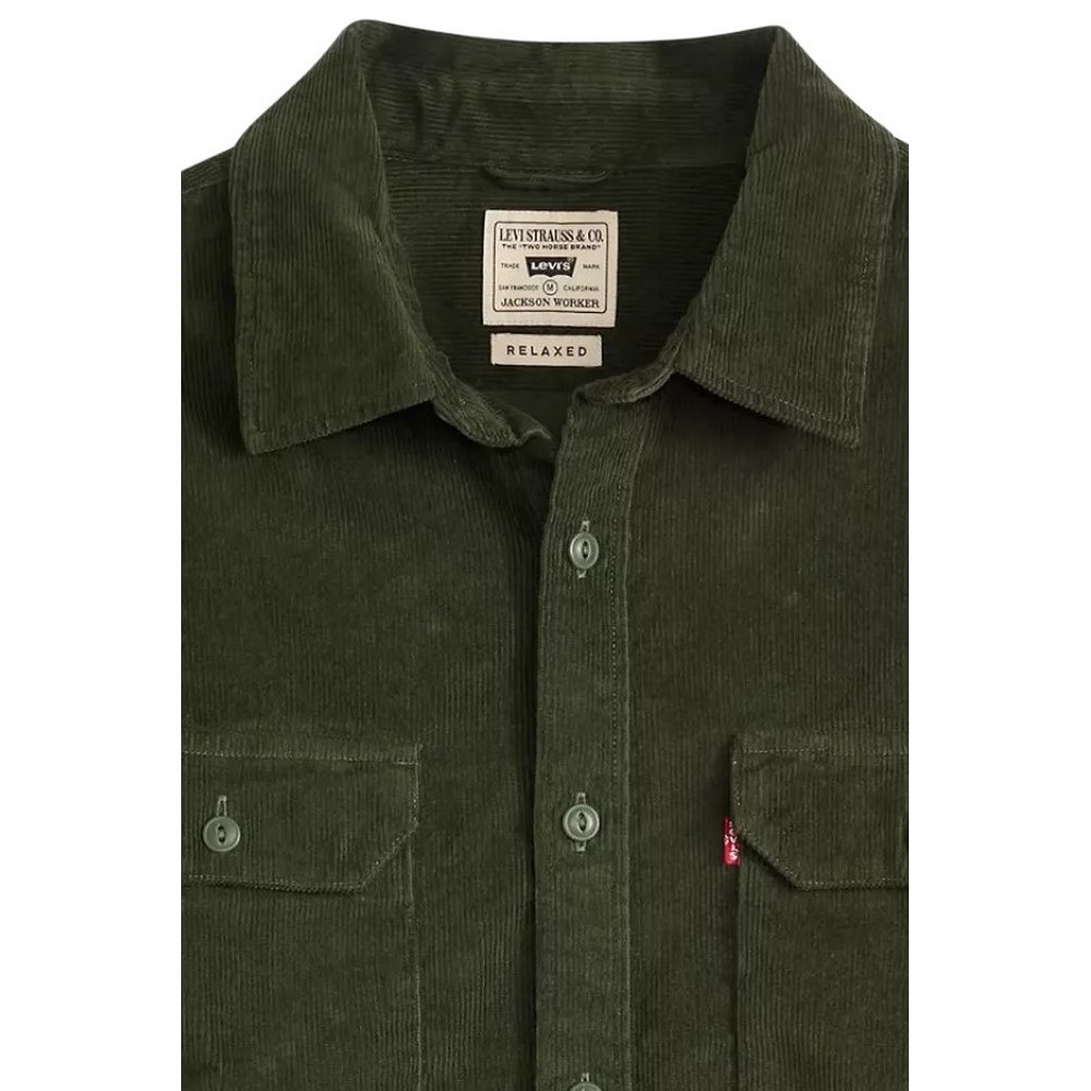 LEVIS JACKSON WORKER GREENS ΠΟΥΚΑΜΙΣΟ ΑΝΔΡΙΚΟ GREEN