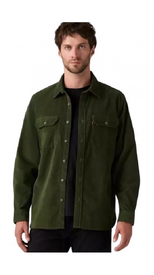 LEVIS JACKSON WORKER GREENS ΠΟΥΚΑΜΙΣΟ ΑΝΔΡΙΚΟ GREEN