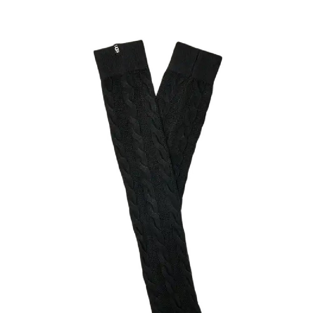 UGG ZANIKA THIGH HIGH CABLE 1171626 ΚΑΛΤΣΑ ΨΗΛΗ ΓΥΝΑΙΚΕΙΑ BLACK