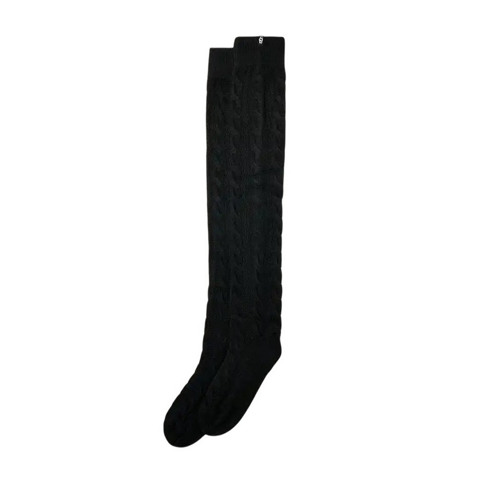 UGG ZANIKA THIGH HIGH CABLE 1171626 ΚΑΛΤΣΑ ΨΗΛΗ ΓΥΝΑΙΚΕΙΑ BLACK