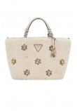 GUESS SHAIDA TOTE ΤΣΑΝΤΑ ΓΥΝΑΙΚΕΙΑ STONE