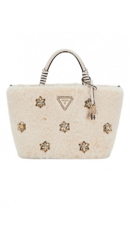 GUESS SHAIDA TOTE ΤΣΑΝΤΑ ΓΥΝΑΙΚΕΙΑ STONE