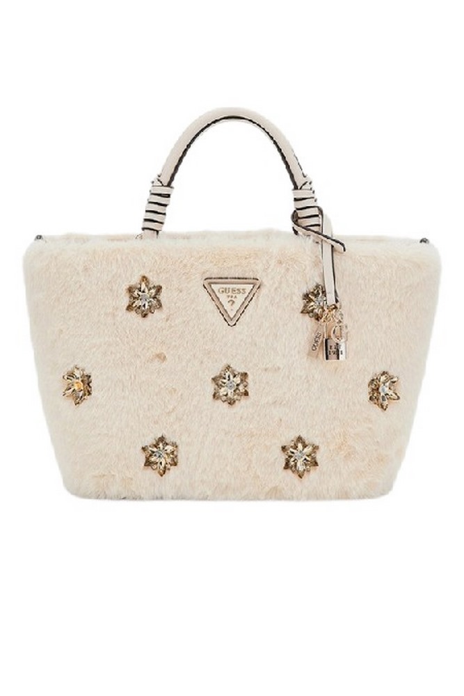 GUESS SHAIDA TOTE ΤΣΑΝΤΑ ΓΥΝΑΙΚΕΙΑ STONE