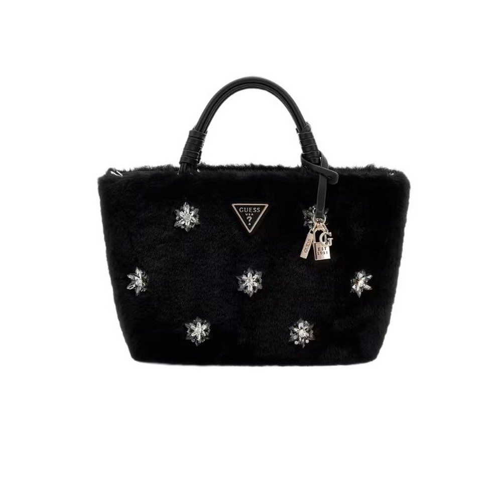 GUESS SHAIDA TOTE ΤΣΑΝΤΑ ΓΥΝΑΙΚΕΙΑ BLACK