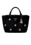 GUESS SHAIDA TOTE ΤΣΑΝΤΑ ΓΥΝΑΙΚΕΙΑ BLACK