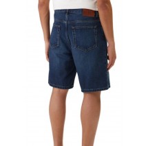 CALVIN KLEIN JEANS 90S SHORT OIL SLICK ΒΕΡΜΟΥΔΑ ΑΝΔΡΙΚΗ BLUΕ DENIM