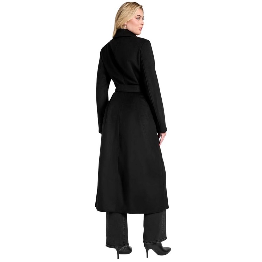 GUESS LORENZA LONG COAT ΠΑΛΤΟ ΓΥΝΑΙΚΕΙΟ BLACK