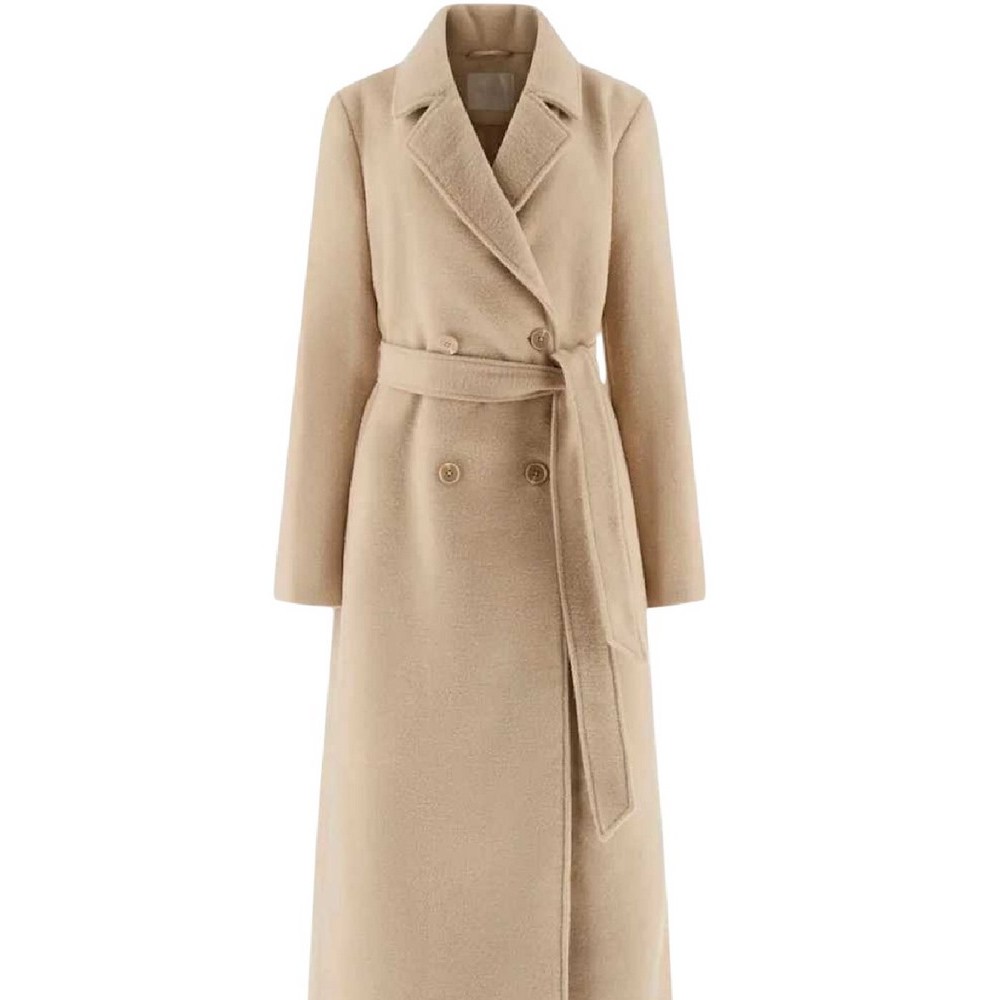 GUESS LORENZA LONG COAT ΠΑΛΤΟ ΓΥΝΑΙΚΕΙΟ BEIGE