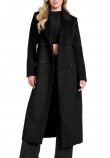 GUESS LORENZA LONG COAT ΠΑΛΤΟ ΓΥΝΑΙΚΕΙΟ BLACK