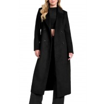 GUESS LORENZA LONG COAT ΠΑΛΤΟ ΓΥΝΑΙΚΕΙΟ BLACK