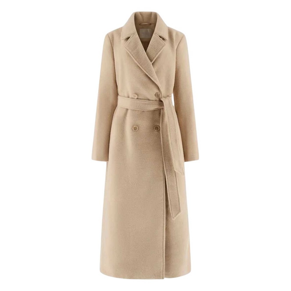 GUESS LORENZA LONG COAT ΠΑΛΤΟ ΓΥΝΑΙΚΕΙΟ BEIGE