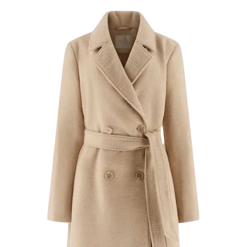 GUESS LORENZA LONG COAT ΠΑΛΤΟ ΓΥΝΑΙΚΕΙΟ BEIGE