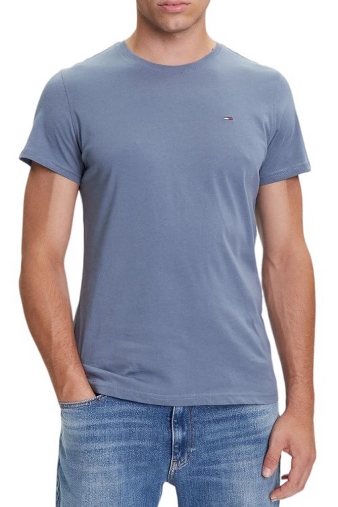 TOMMY JEANS XSLIM JERSEY TEE T-SHIRT ΜΠΛΟΥΖΑ ΑΝΔΡΙΚΗ CIEL