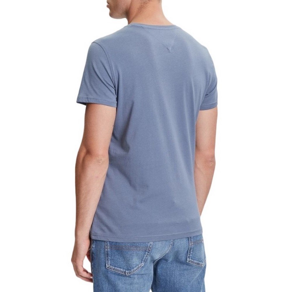 TOMMY JEANS XSLIM JERSEY TEE T-SHIRT ΜΠΛΟΥΖΑ ΑΝΔΡΙΚΗ CIEL