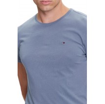 TOMMY JEANS XSLIM JERSEY TEE T-SHIRT ΜΠΛΟΥΖΑ ΑΝΔΡΙΚΗ CIEL