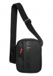 SUPERDRY D1 SDNA TARP CROSS BODY BAG ΤΣΑΝΤΑ ΓΥΝΑΙΚΕΙΑ BLACK