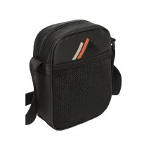 D1 SDNA TARP CROSS BODY BAG ΤΣΑΝΤΑ ΓΥΝΑΙΚΕΙΟ BLACK