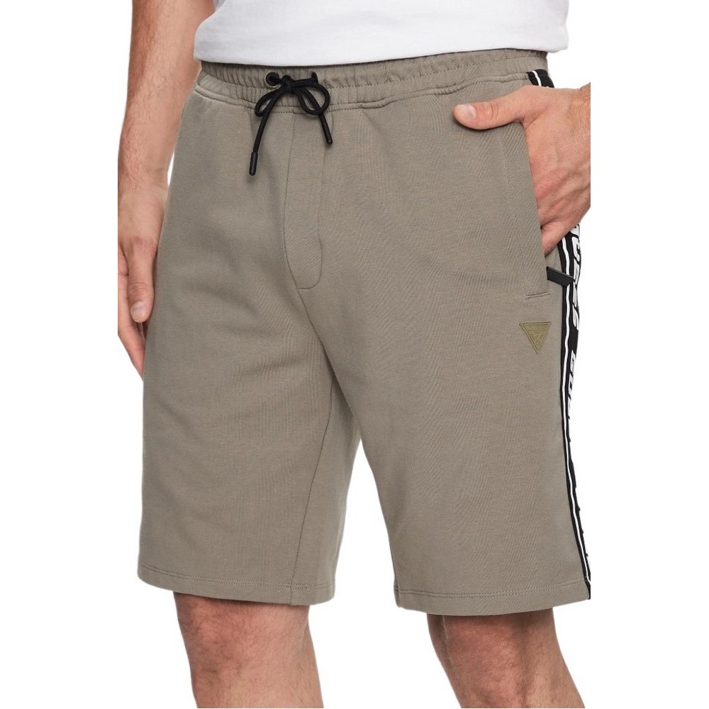 GUESS ARLO SHORT ΒΕΡΜΟΥΔΑ ΑΝΔΡΙΚΗ KHAKI