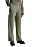 CALVIN KLEIN JEANS HIGH RISE MILANO UTILITY PANTS ΠΑΝΤΕΛΟΝΙ ΓΥΝΑΙΚΕΙΟ OLIVE