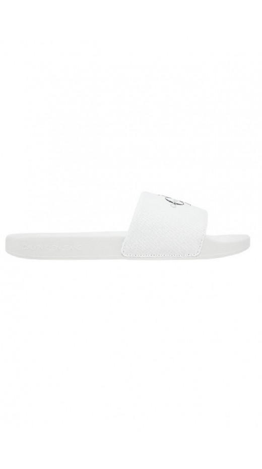 CALVIN KLEIN JEANS SLIDE MONOGRAM ΠΑΝΤΟΦΛΕΣ ΑΝΔΡΙΚΕΣ BRIGHT WHITE