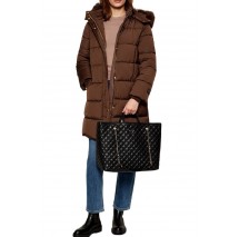 GUESS GIULLY II LARGE 2 IN 1 TOTE ΤΣΑΝΤΑ ΓΥΝΑΙΚΕΙΑ BLACK