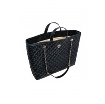 GUESS GIULLY II LARGE 2 IN 1 TOTE ΤΣΑΝΤΑ ΓΥΝΑΙΚΕΙΑ BLACK