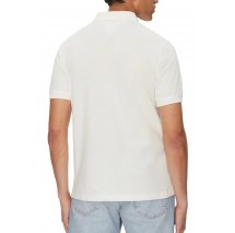 TOMMY JEANS REG LINEAR POLO EXT ΜΠΛΟΥΖΑ ΑΝΔΡΙΚΗ ECRU