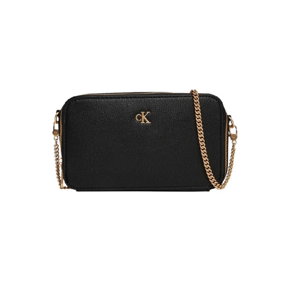 CALVIN KLEIN MINIMAL MONO CAMERA BAG ΤΣΑΝΤΑ ΓΥΝΑΙΚΕΙΑ BLACK