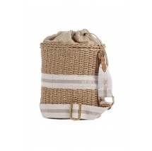 LIU JO SUMMER BUCKET BAG AA6218A0005 ΤΣΑΝΤΑ ΓΥΝΑΙΚΕΙΑ BEIGE