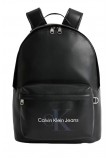 CALVIN KLEIN JEANS MONOGRAM SOFT CAMPUS BP44 ΤΣΑΝΤΑ ΑΝΔΡΙΚΗ BLACK