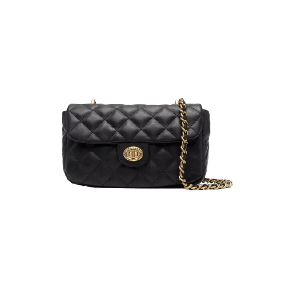ΤΣΑΝΤΑ CROSSBODY ΚΑΠΙΤΟΝΕ ΓΥΝΑΙΚΕΙΑ VERSACE JEANS COUTURE BLACK